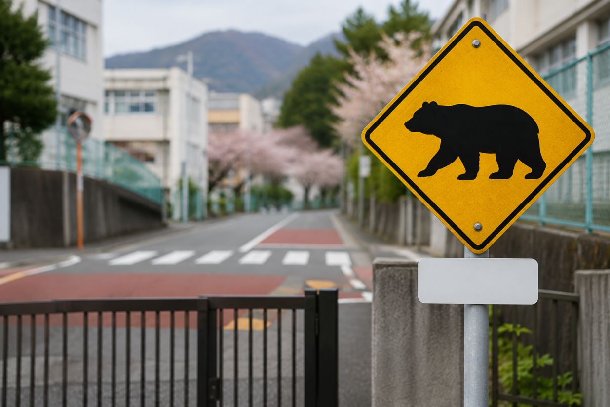First Japan Bear Sighting Triggers School Suspensions Across City