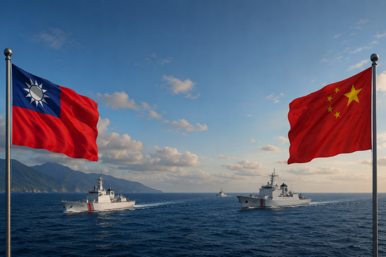 Taiwan Maritime Security Concerns Rise After China Coast Guard Patrols East Coast