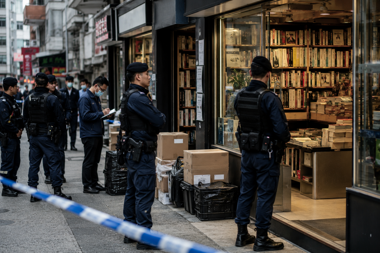 Hong Kong Police Arrest Five Linked to Alleged Seditious Books