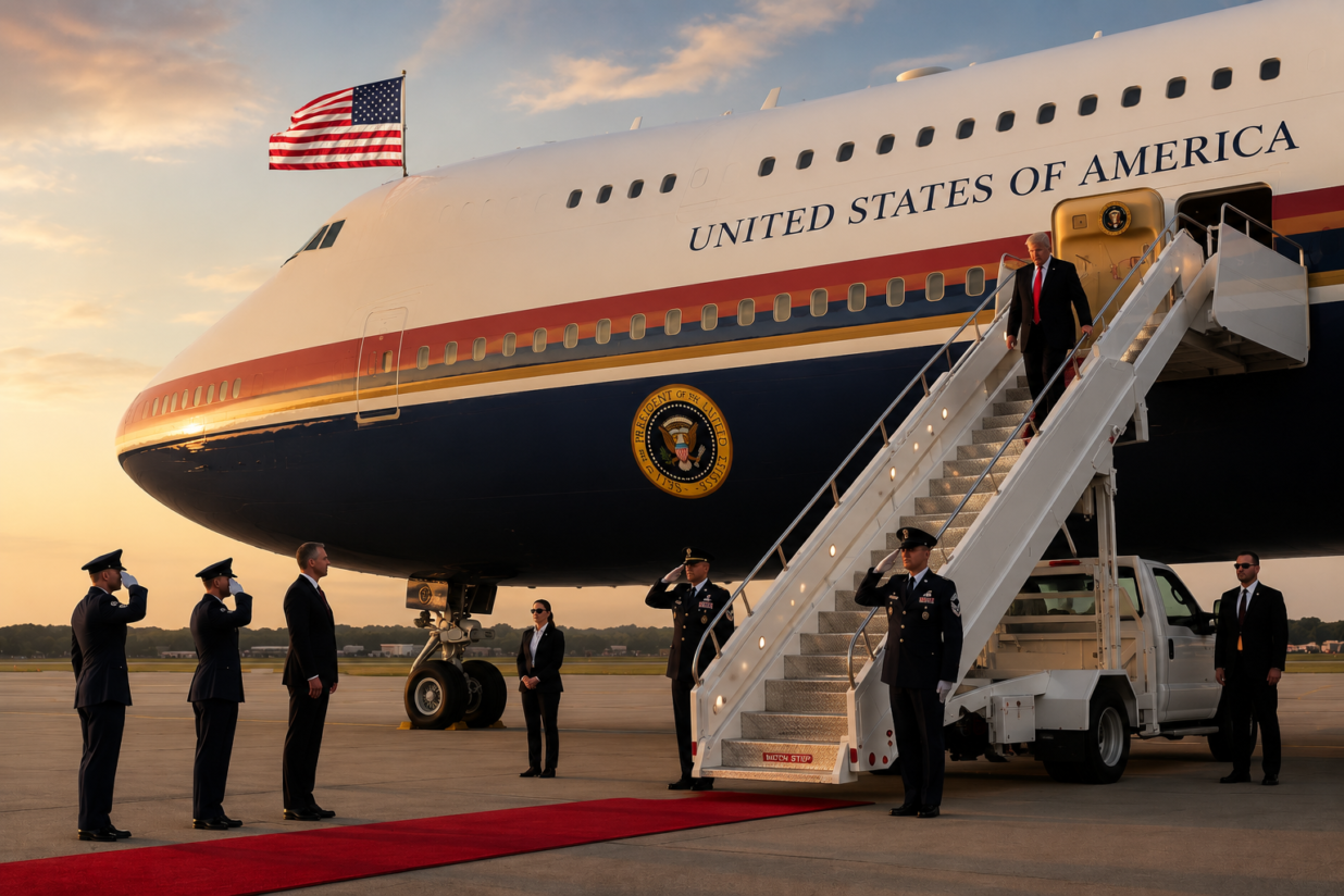 Trump Air Force One to Receive ‘Maxed Out’ Upgrades After Qatar Aircraft Deal