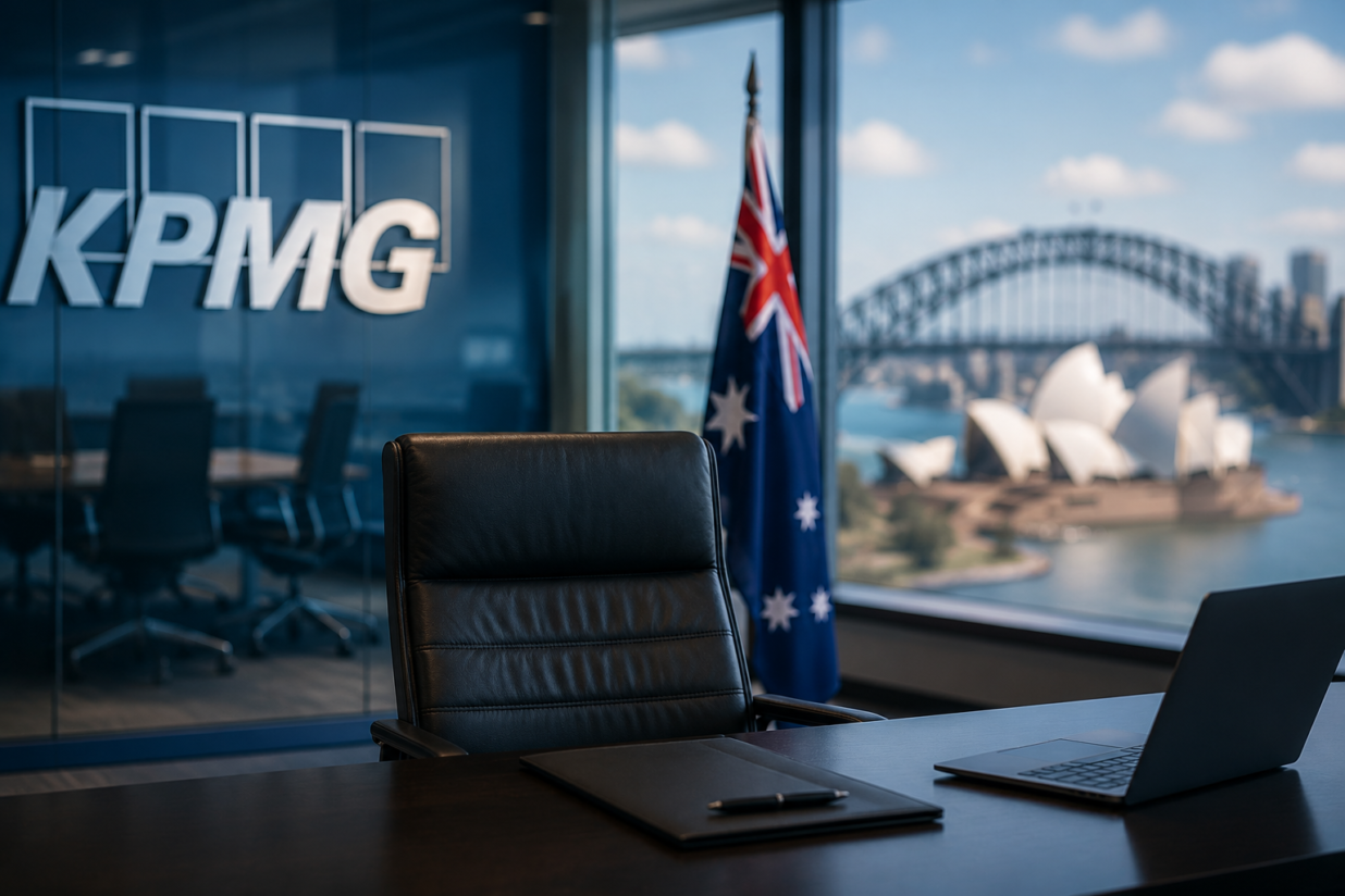 KPMG Australia CEO Takes Charge as Firm Names Internal Leader After Audit Controversy