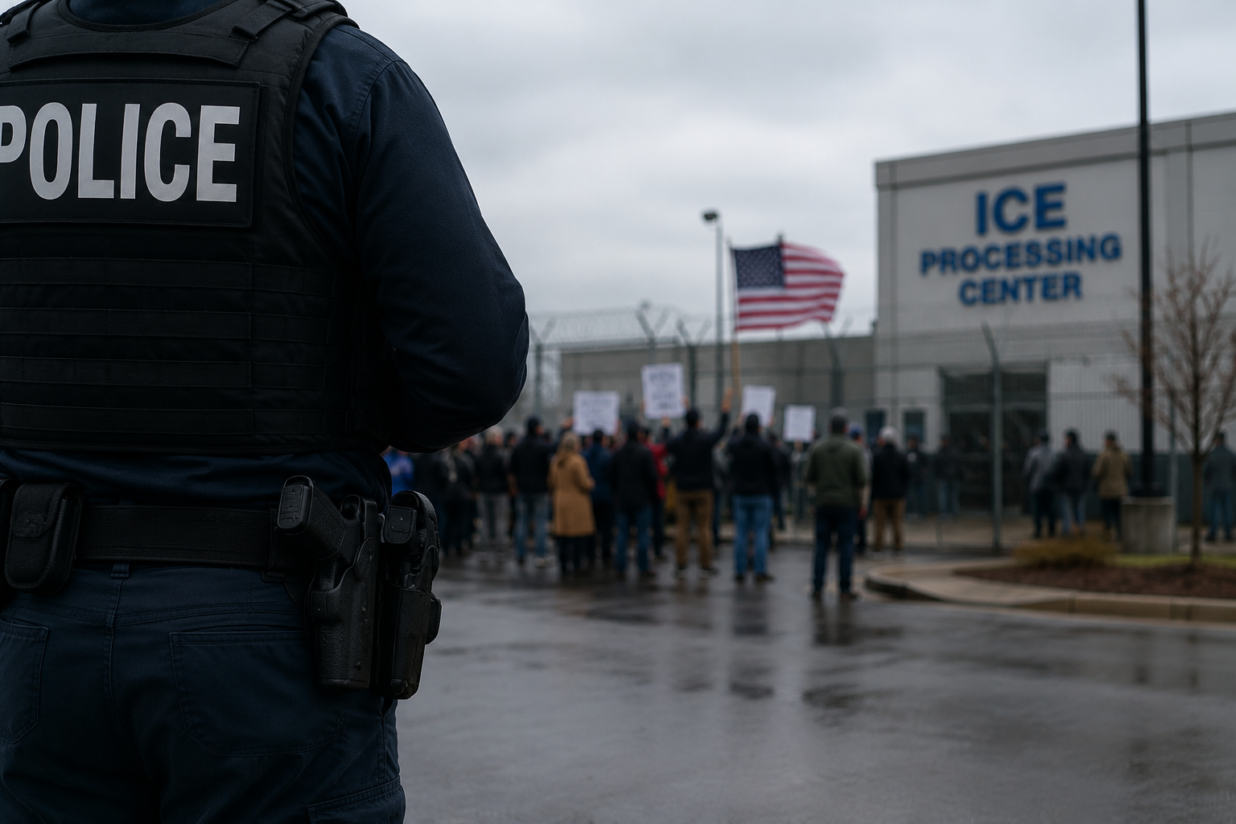 GEO Group Employee Charged After Alleged Assault During Colorado ICE Protest Shooting