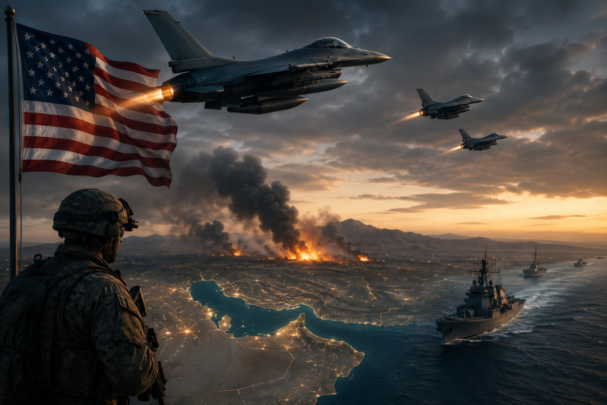 US-Iran Conflict Escalates as US Military Completes 13th Straight Night of Strikes on Iran