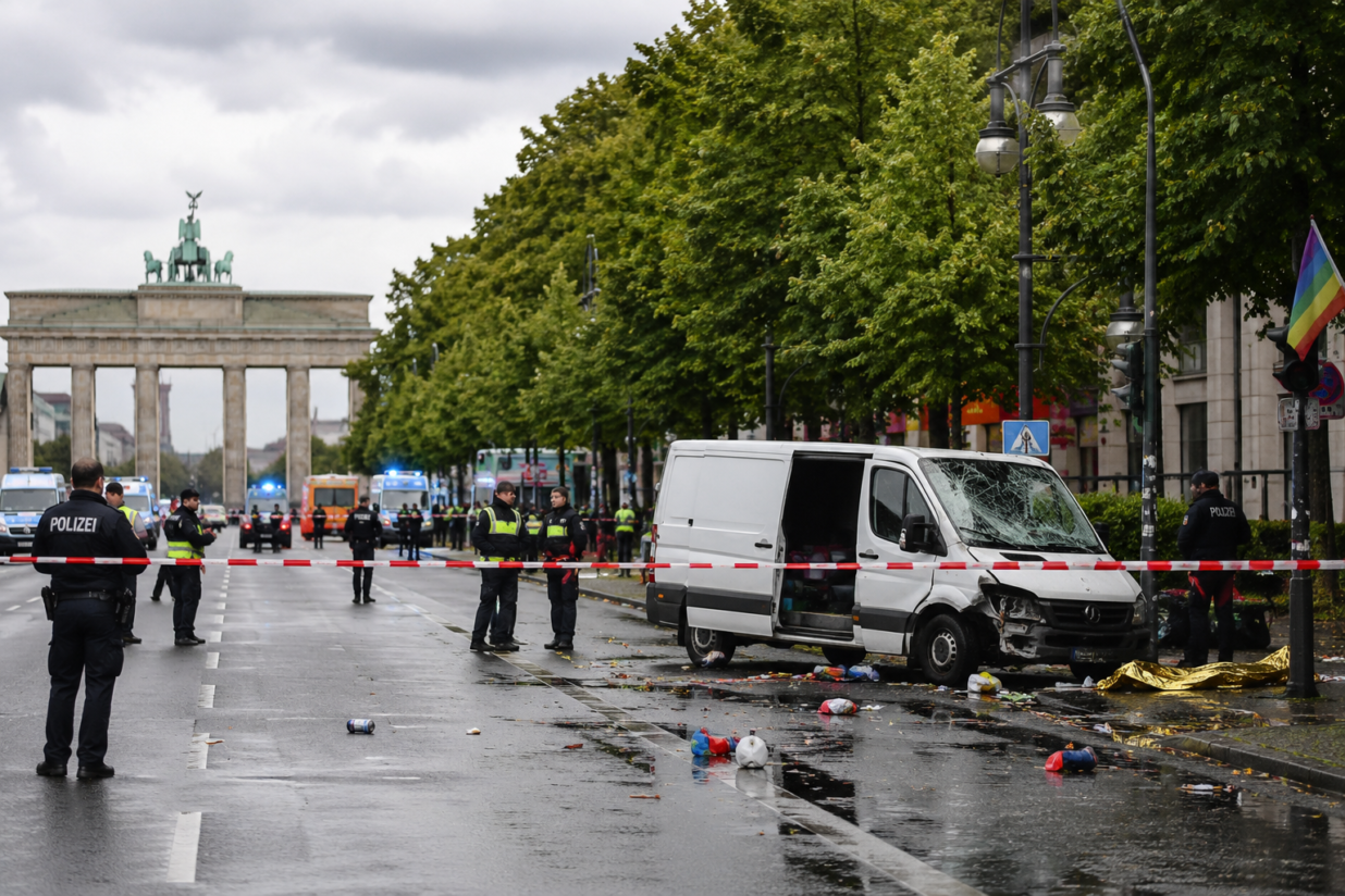 Berlin Pride Parade Turns Tragic as Vehicle Rams Crowd, One Dead
