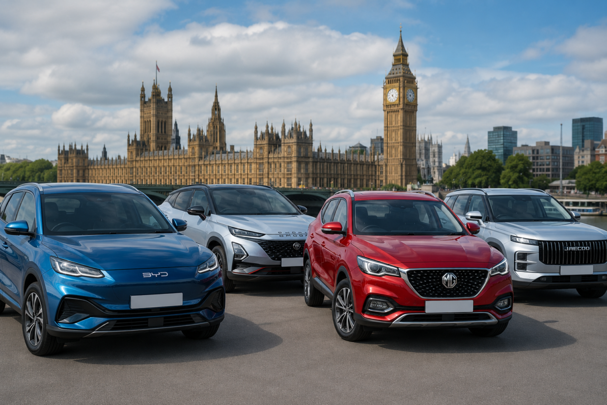 Chinese Carmakers Increase Pressure on UK Rivals, Auto Industry Chief Warns