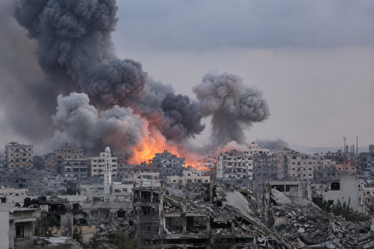 Israeli Strikes Continue as Trump Claims Progress on Hamas Disarmament Deal