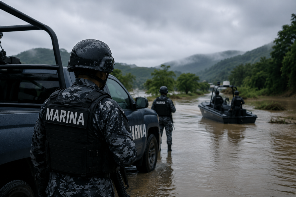 Mexico Navy Kills 10 Gunmen After Attack on Flood-Monitoring Patrol