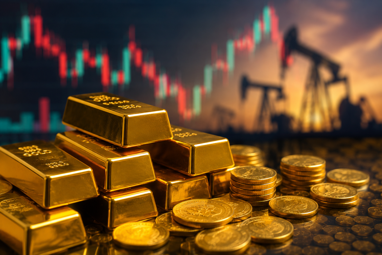 Gold Prices Slip as Fresh US-Iran Tensions Boost Oil, Strengthen Rate-Hike Expectations