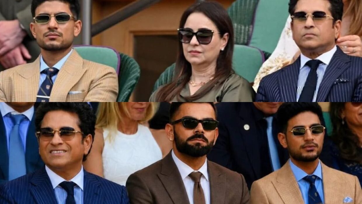 Wimbledon Celebrates Tendulkar, Kohli and Gill as Three Generations of Indian Cricket