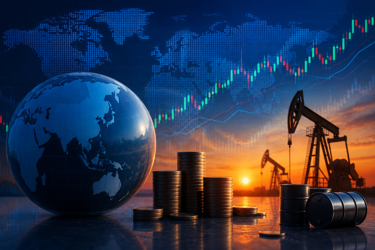 Global Markets Edge Higher as Oil Prices Rise Amid Gulf Uncertainty