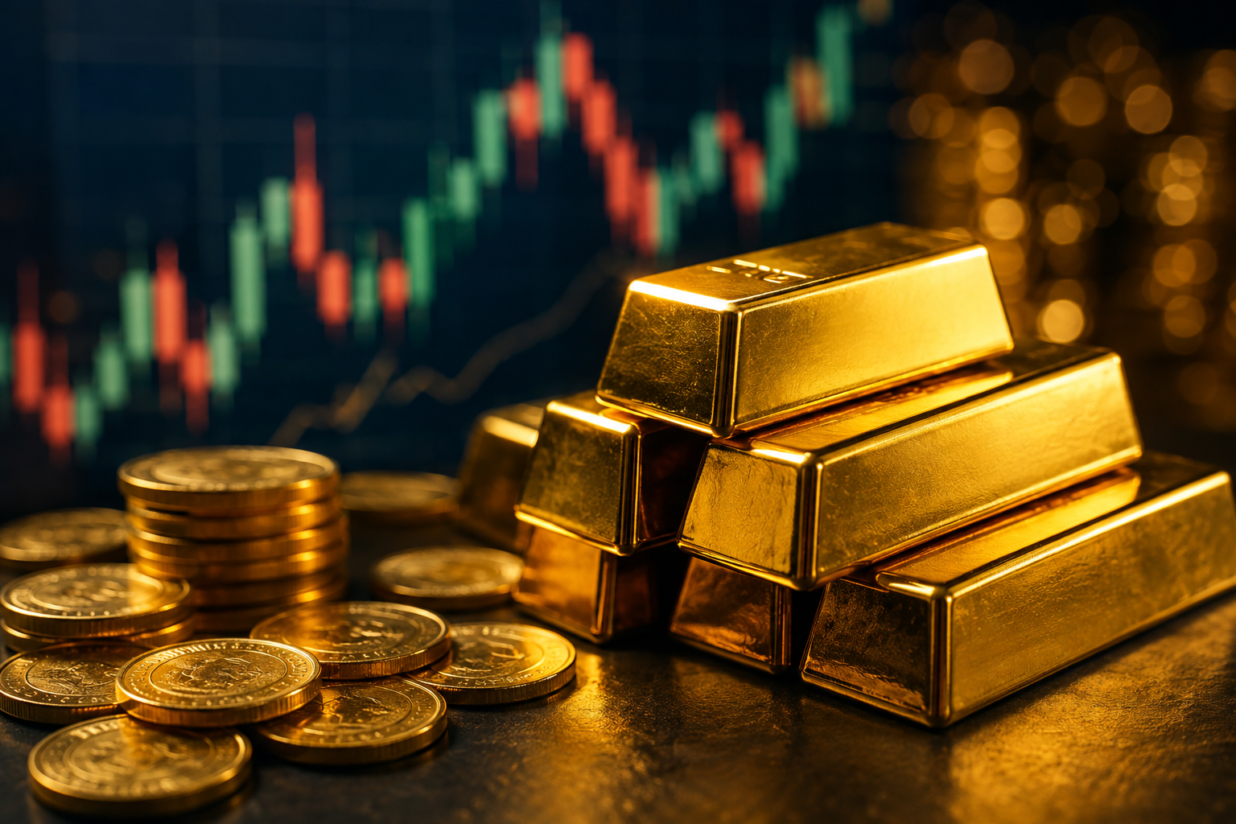 Gold Prices Ease After Seven-Week High as US Inflation Data Takes Center Stage