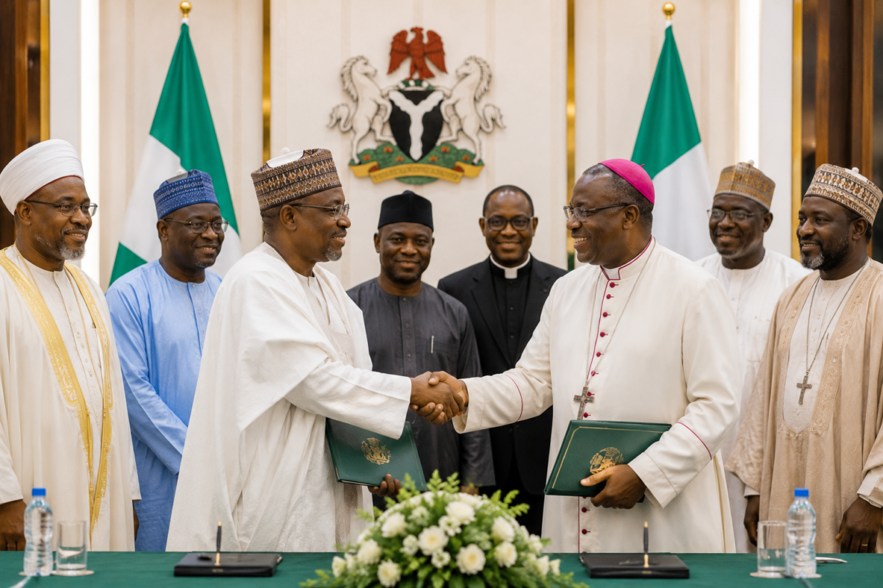 Nigeria Faith Leaders Unite in Peace Accord Months After Trump Remarks