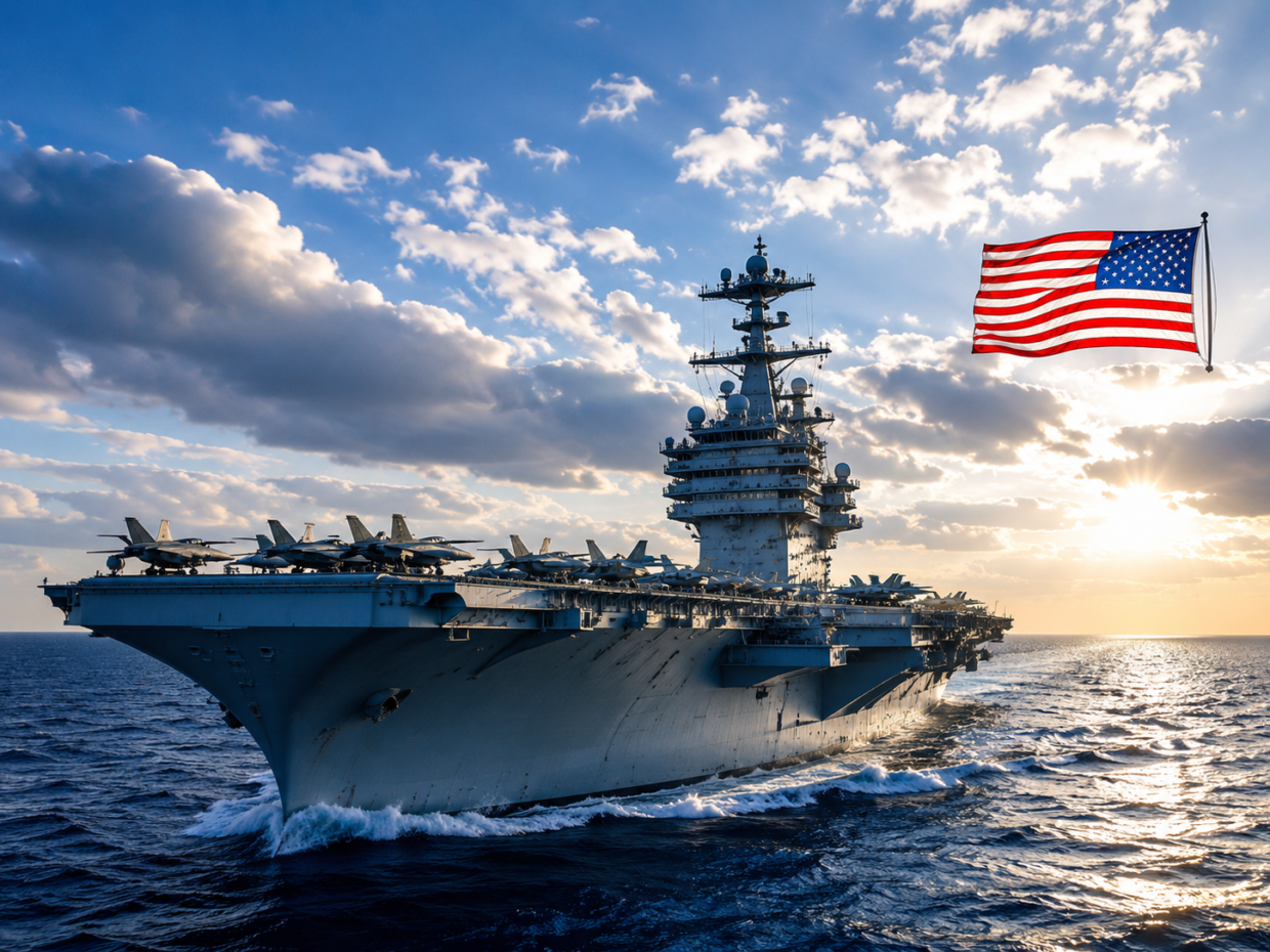 USS Abraham Lincoln Set to Return After 250 Days, But Trump Says It Was Not Long Enough
