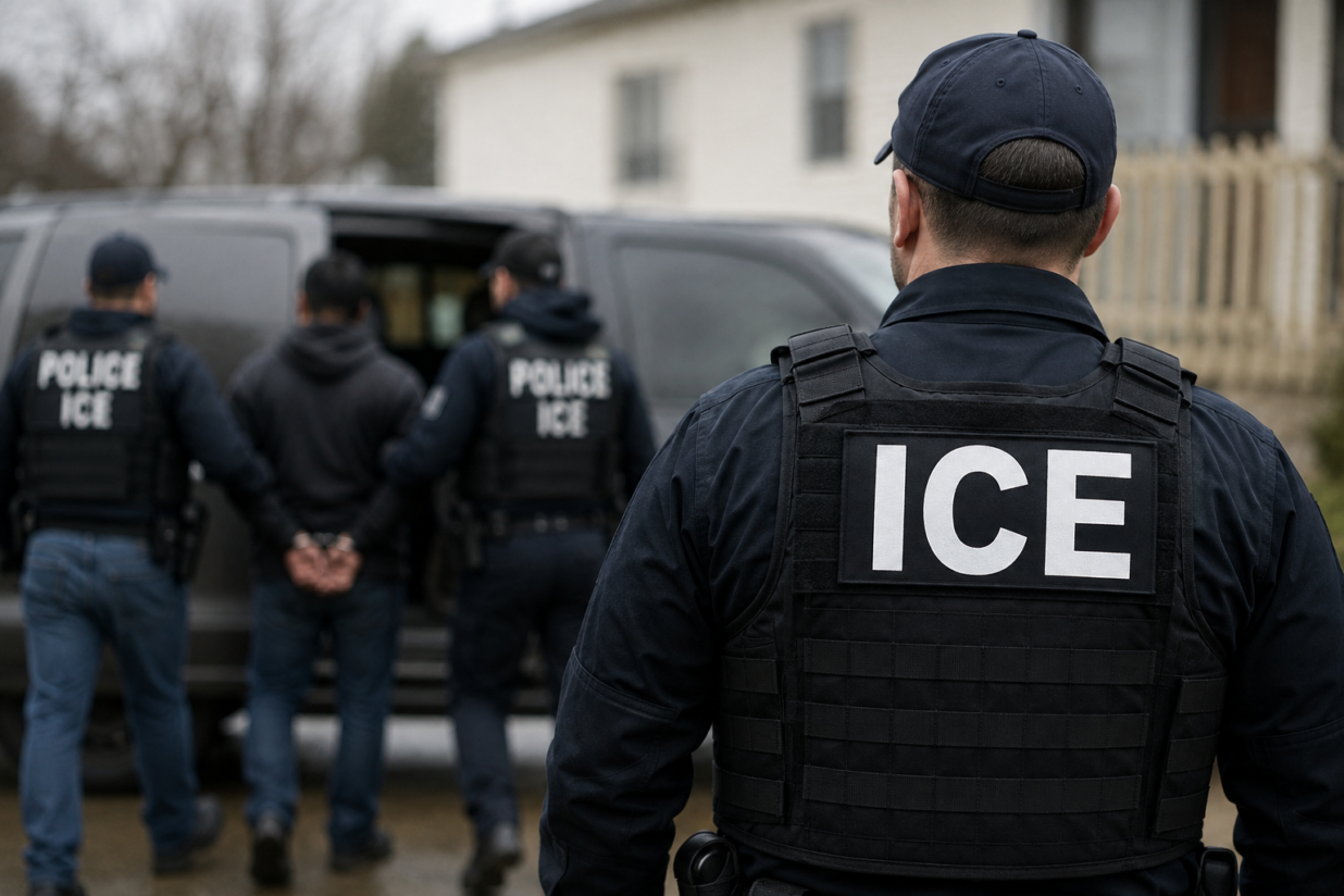 ICE Insurance Plan Aims to Protect Local Officers During Immigration Arrests