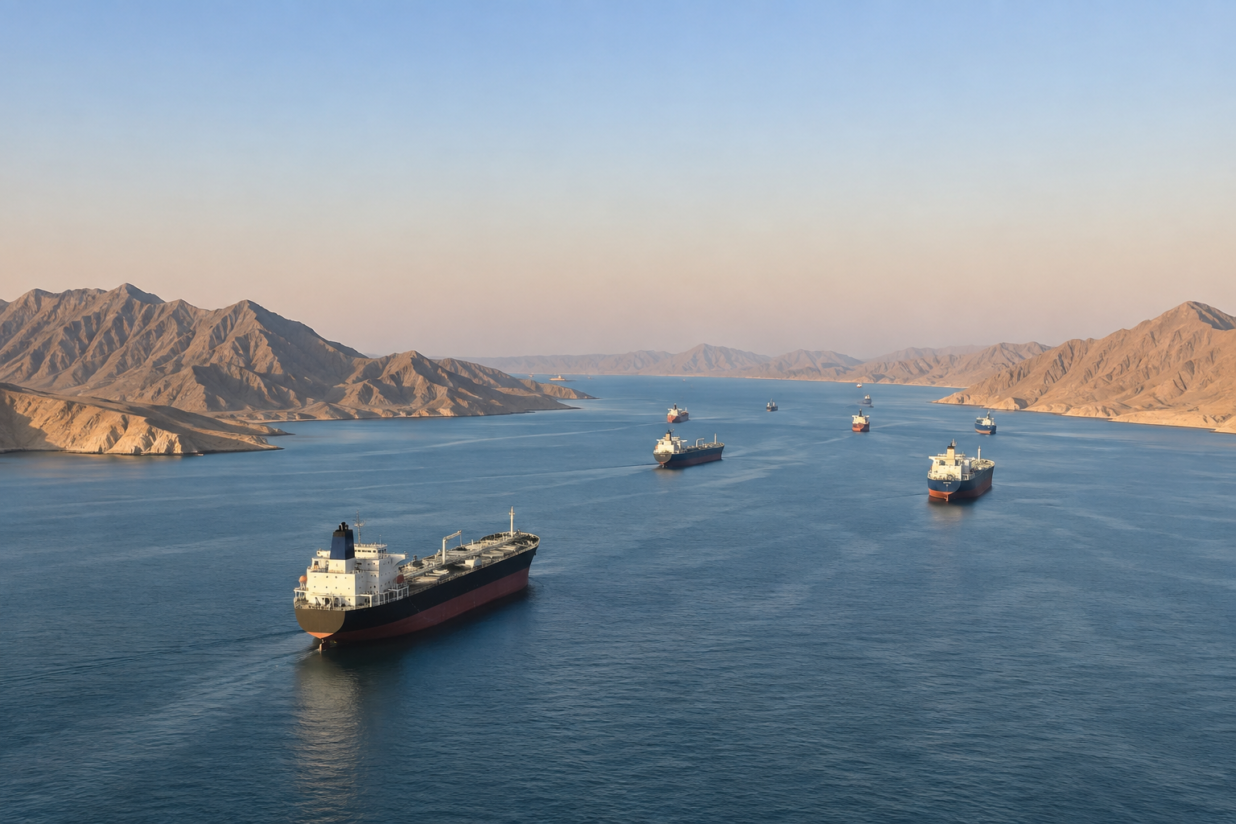 Hormuz Crossings Rise Slightly but Remain in Single Digits