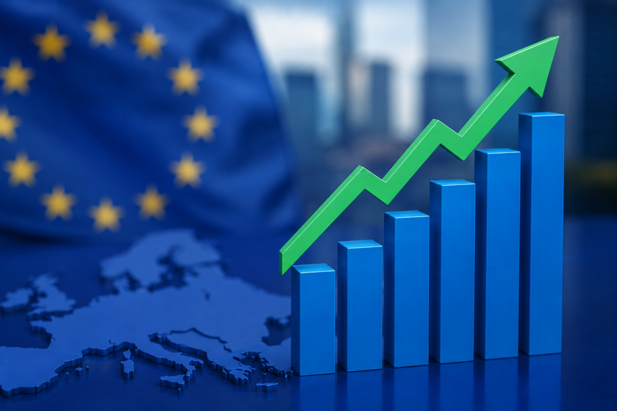 Euro Zone Business Activity Growth Reaches Strongest Level Since November