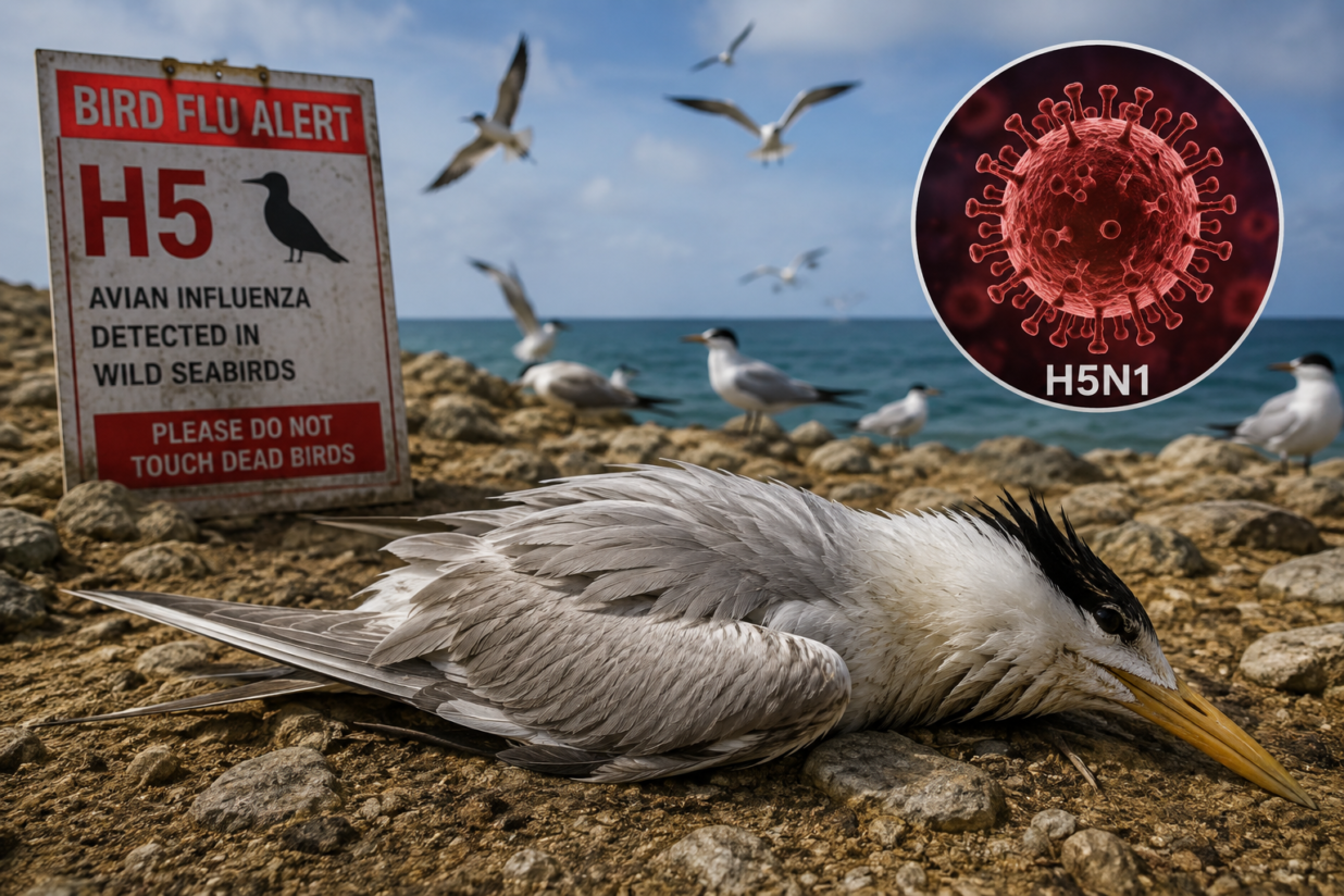 Australia H5 Bird Flu Confirmed in First Large-Scale Native Seabird Mortality