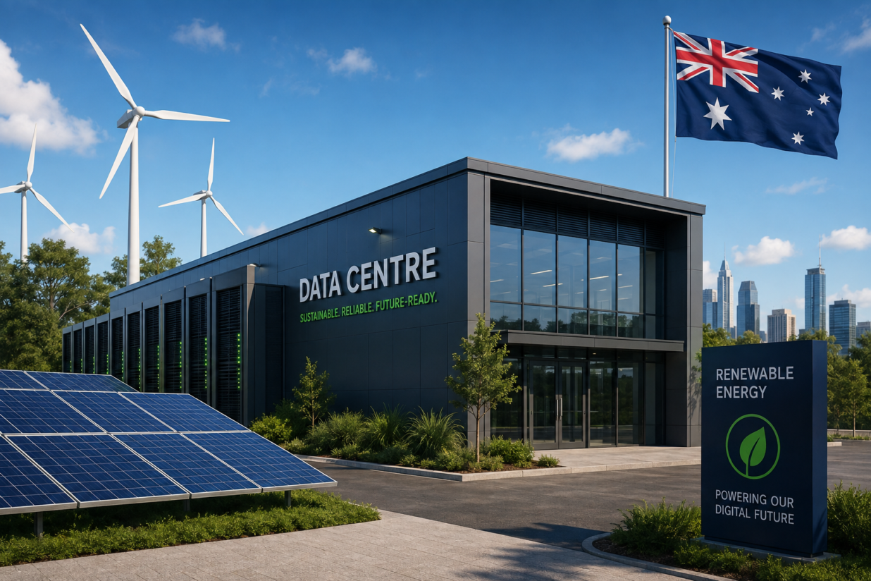 Australia Data Centres Must Be Majority Powered by Renewable Energy, Minister Says