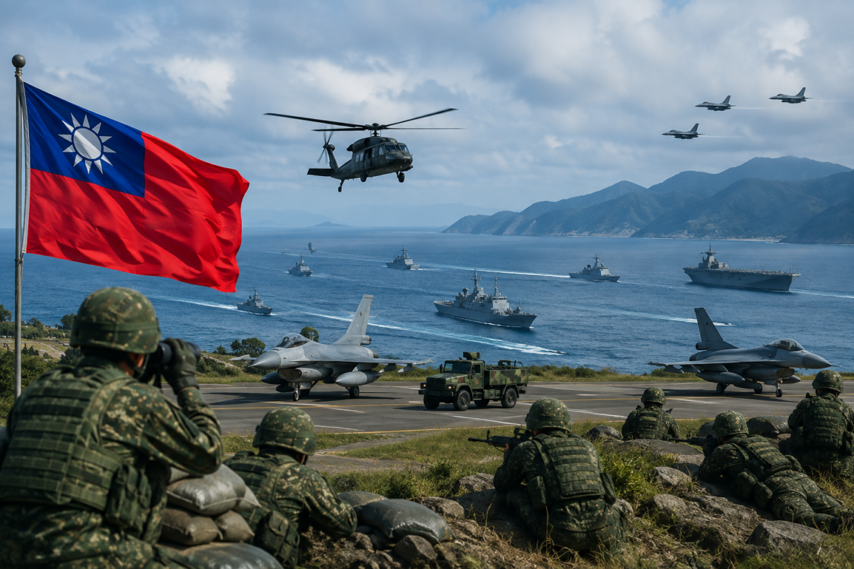 Taiwan War Games 2026 Begins with Major Drills to Test Military Command Flexibility