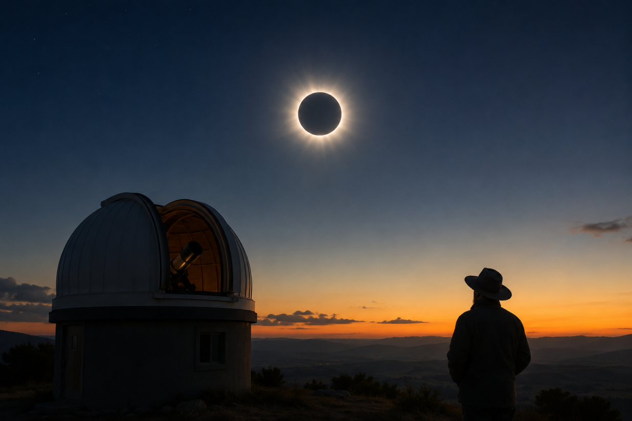 Spain Total Solar Eclipse: ‘Galactic Shepherd’ Builds DIY Observatory to Witness Rare Eclipse