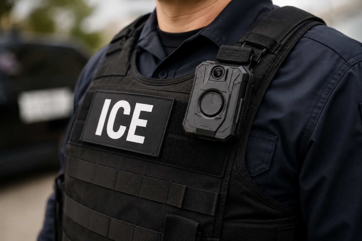 ICE Body Camera Rollout to Be Completed This Month, Agency Confirms