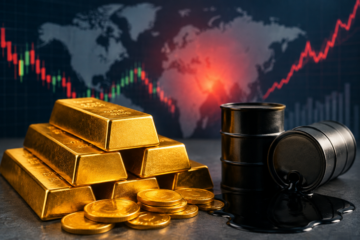 Gold Prices Slip as Rising Oil Costs Raise Inflation Fears