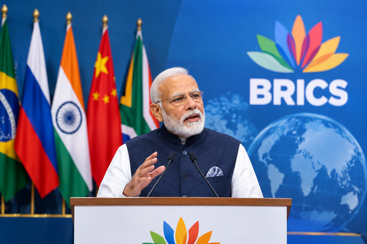 BRICS Summit 2026: PM Modi Pushes for Fewer Trade Barriers and More Business Partnerships