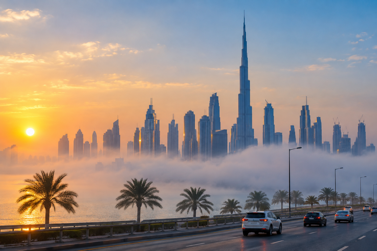 UAE Weather: Temperatures Ease Slightly as Fog Risk Returns Overnight