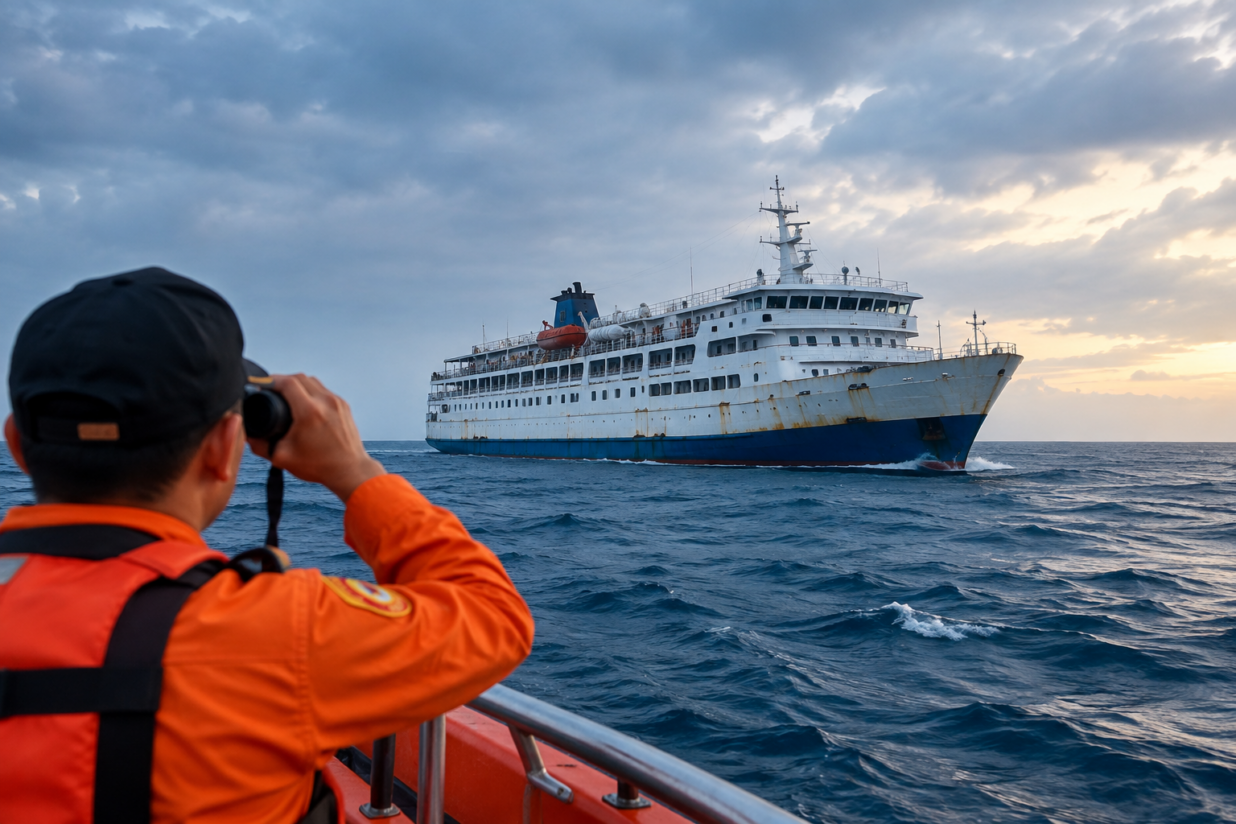 Indonesia Passenger Ship Missing at Sea With 243 People on Board