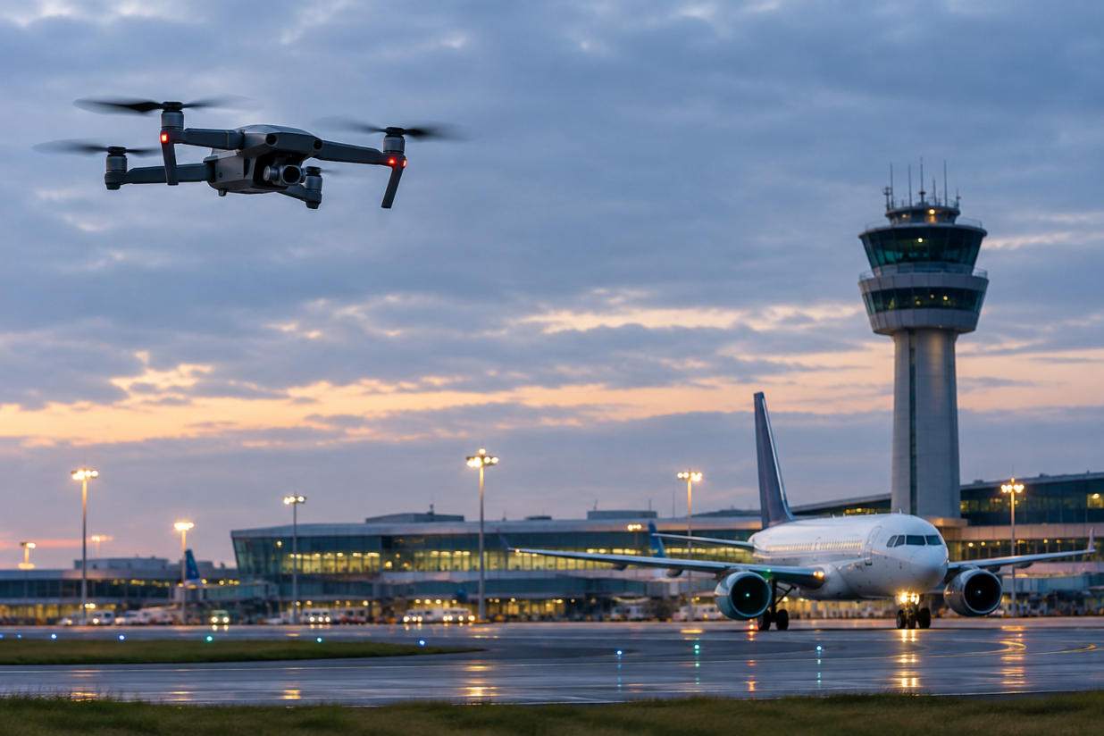 Luxembourg Airport Drones Trigger Temporary Flight Suspension