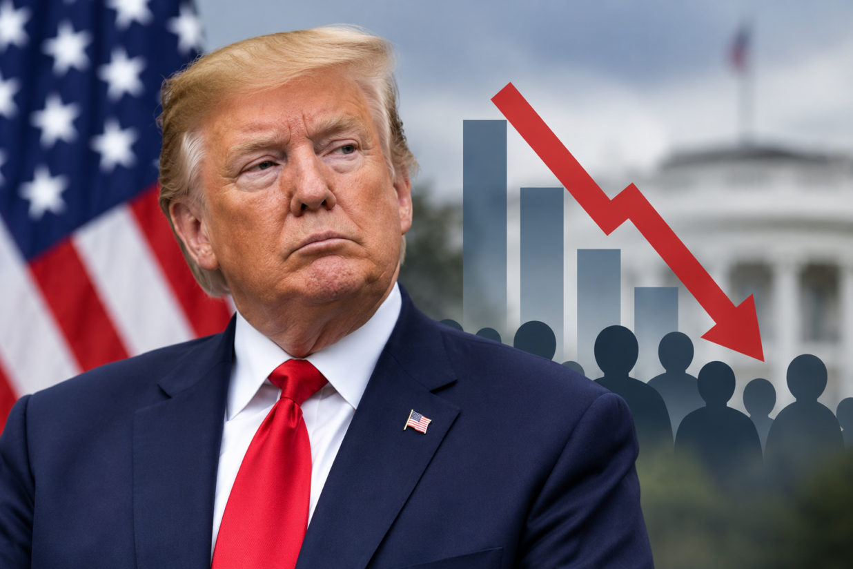 Trump Approval Rating Falls to New Second-Term Low in NBC News Poll