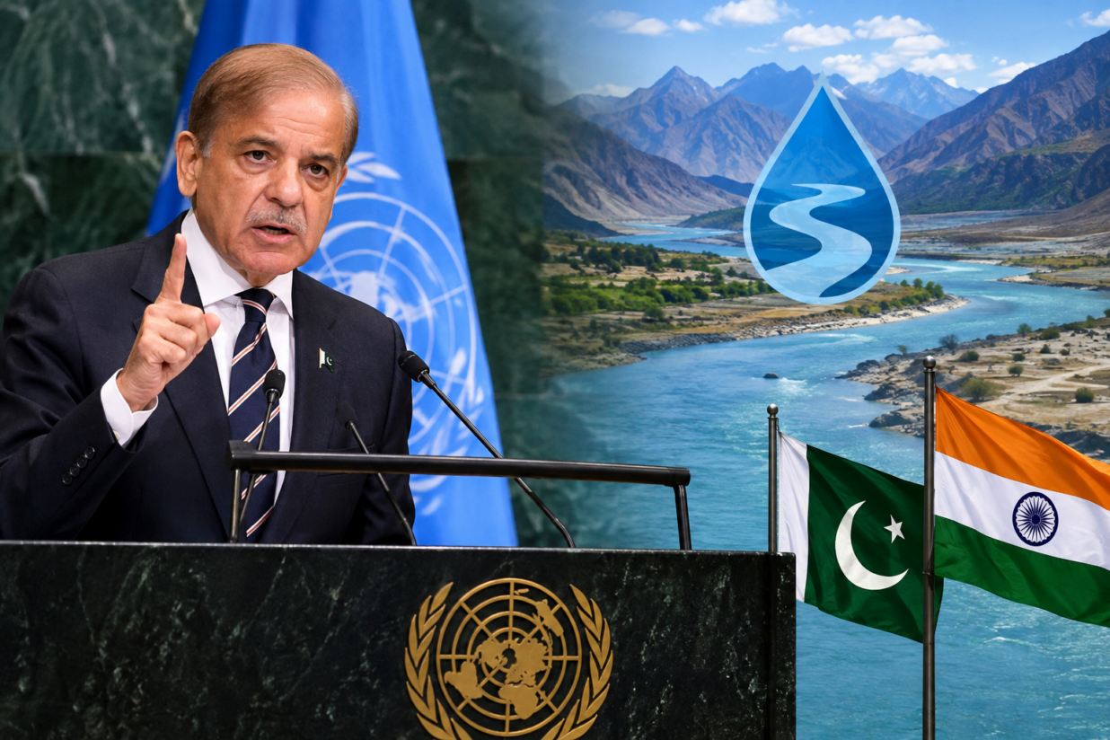 Pakistan Indus Water Warning: Shehbaz Sharif Issues Strong Message at UNGA
