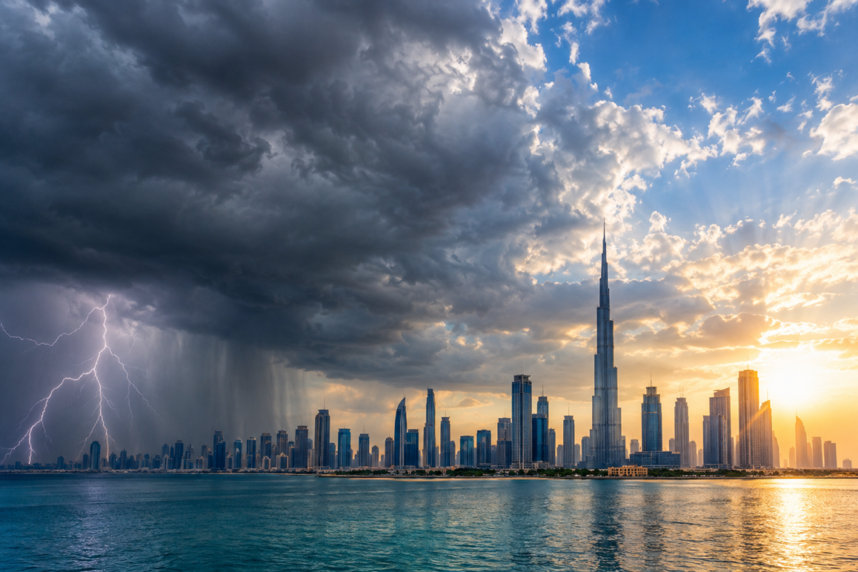 UAE Weather: Rain Forecast in Eastern Areas as Saudi Arabia and Oman Brace for Thunderstorms