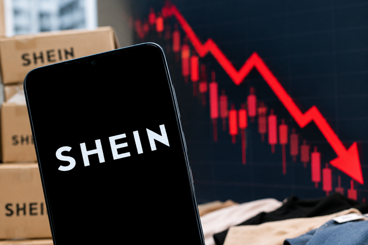 Shein Quarterly Profit Drops 67% as Shares Fall Over 6% in Hong Kong