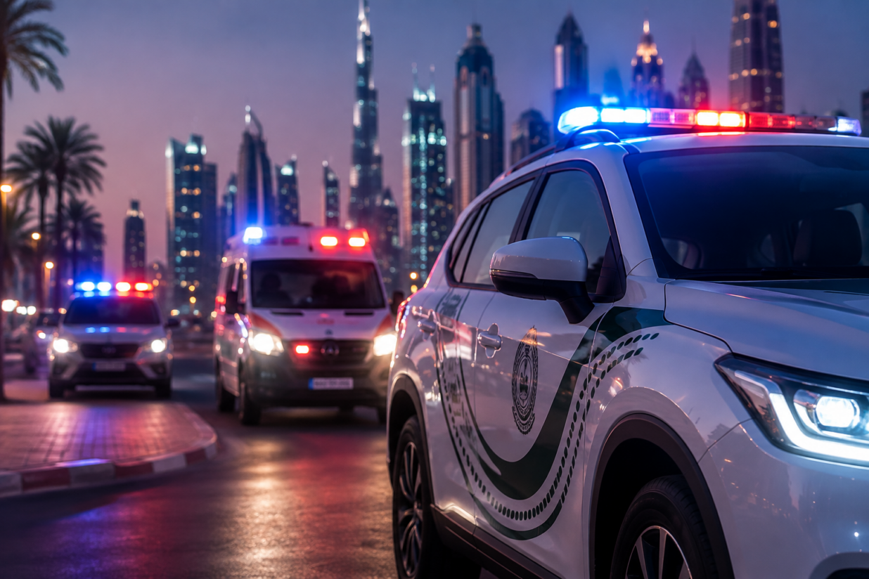 Dubai Police SOS Call Leads to Rescue of Woman in Critical Condition