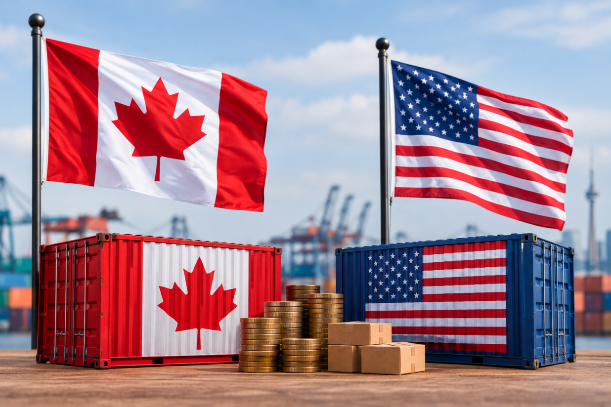 Canada Tariffs on US Goods Take Effect as Trade Talks Stall