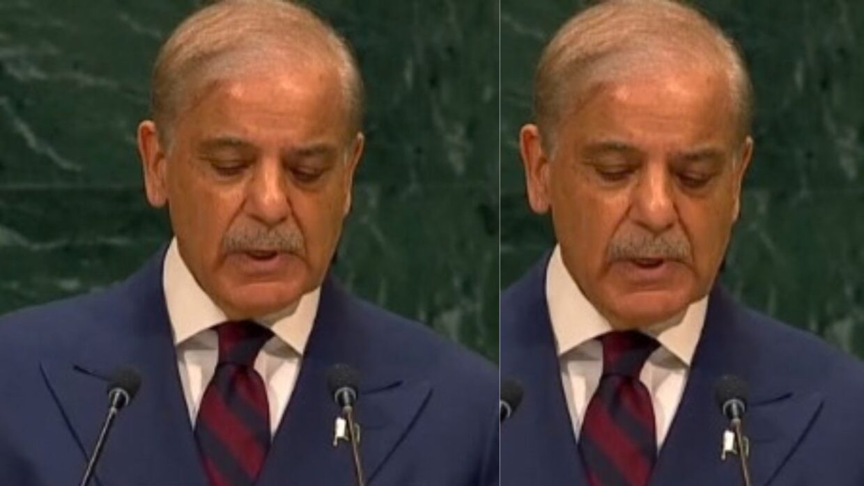 Pakistan PM Sharif Raises Kashmir Issue at UN, Warns India Over River Waters
