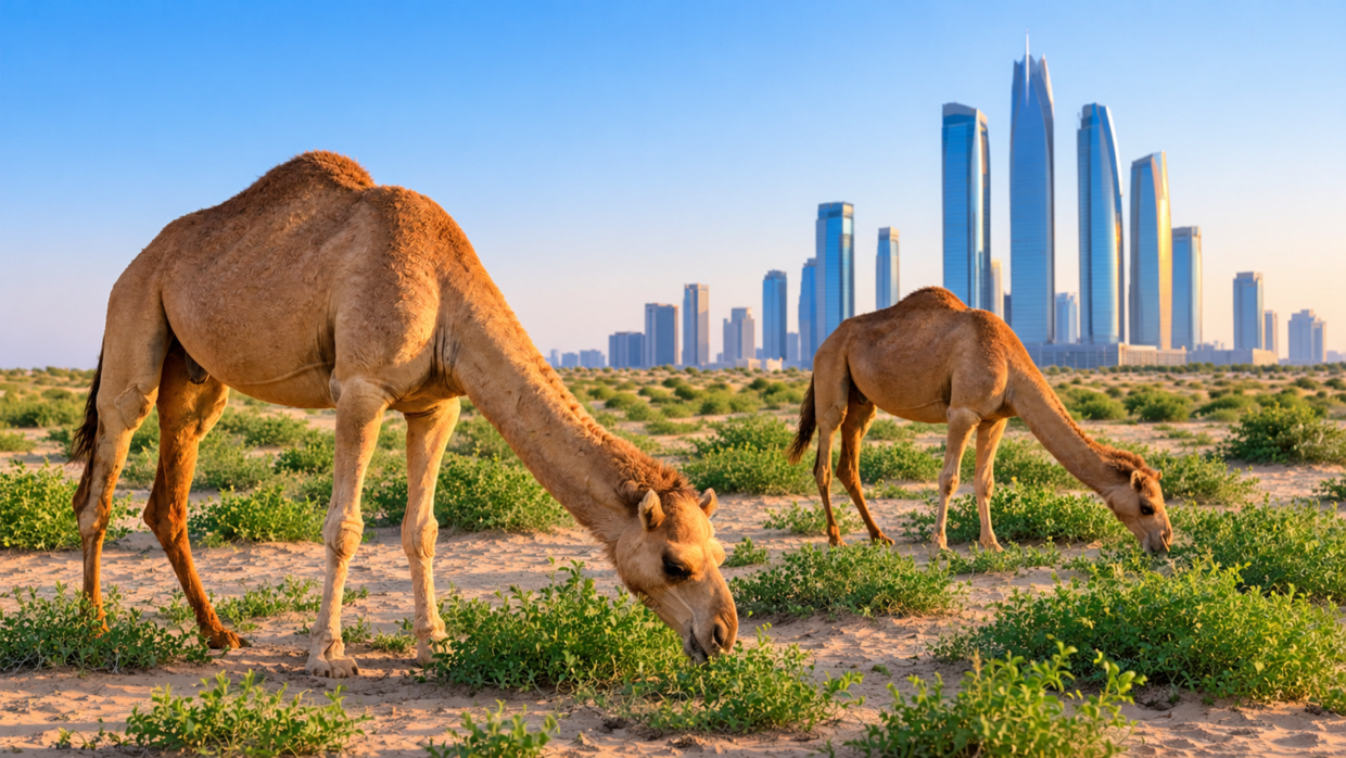 Abu Dhabi Camel Grazing Ban Begins Friday, Remains in Effect Until May 2027