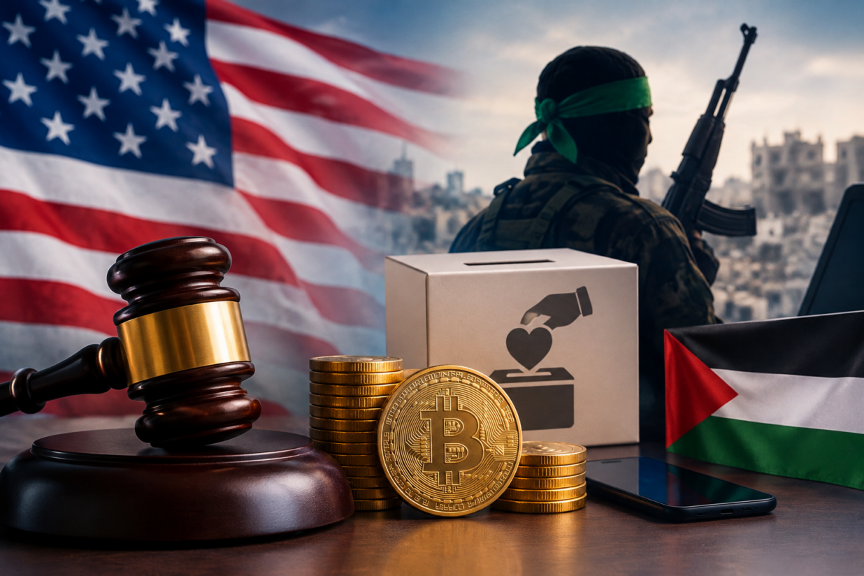 US Sanctions Hamas-Linked Network Accused of Moving Over $2 Million Through Charities and Crypto