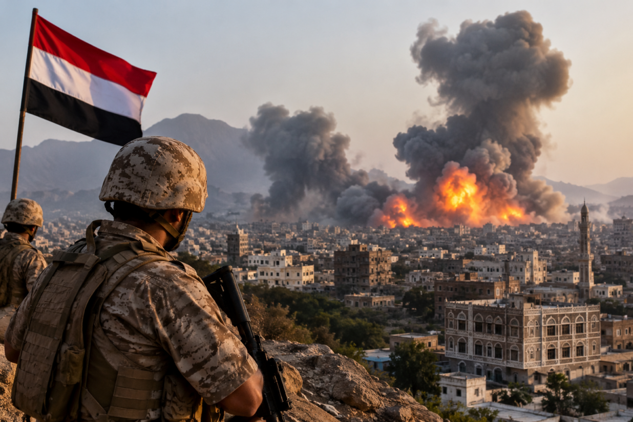Yemen Strikes Houthis in Sanaa and Saada as Fighting Resumes