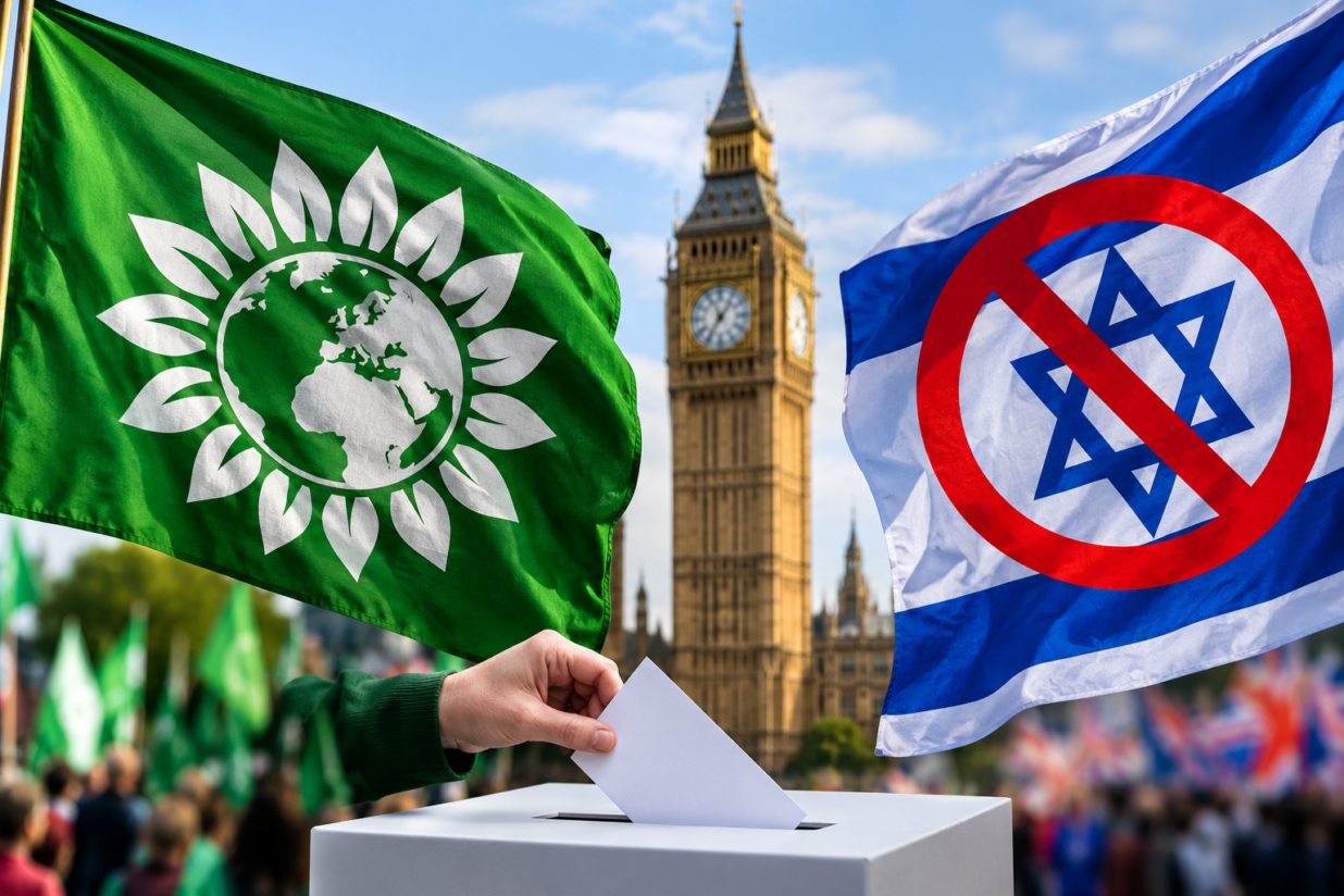 UK Green Party Votes to Define Zionism as Racism, Triggering Backlash