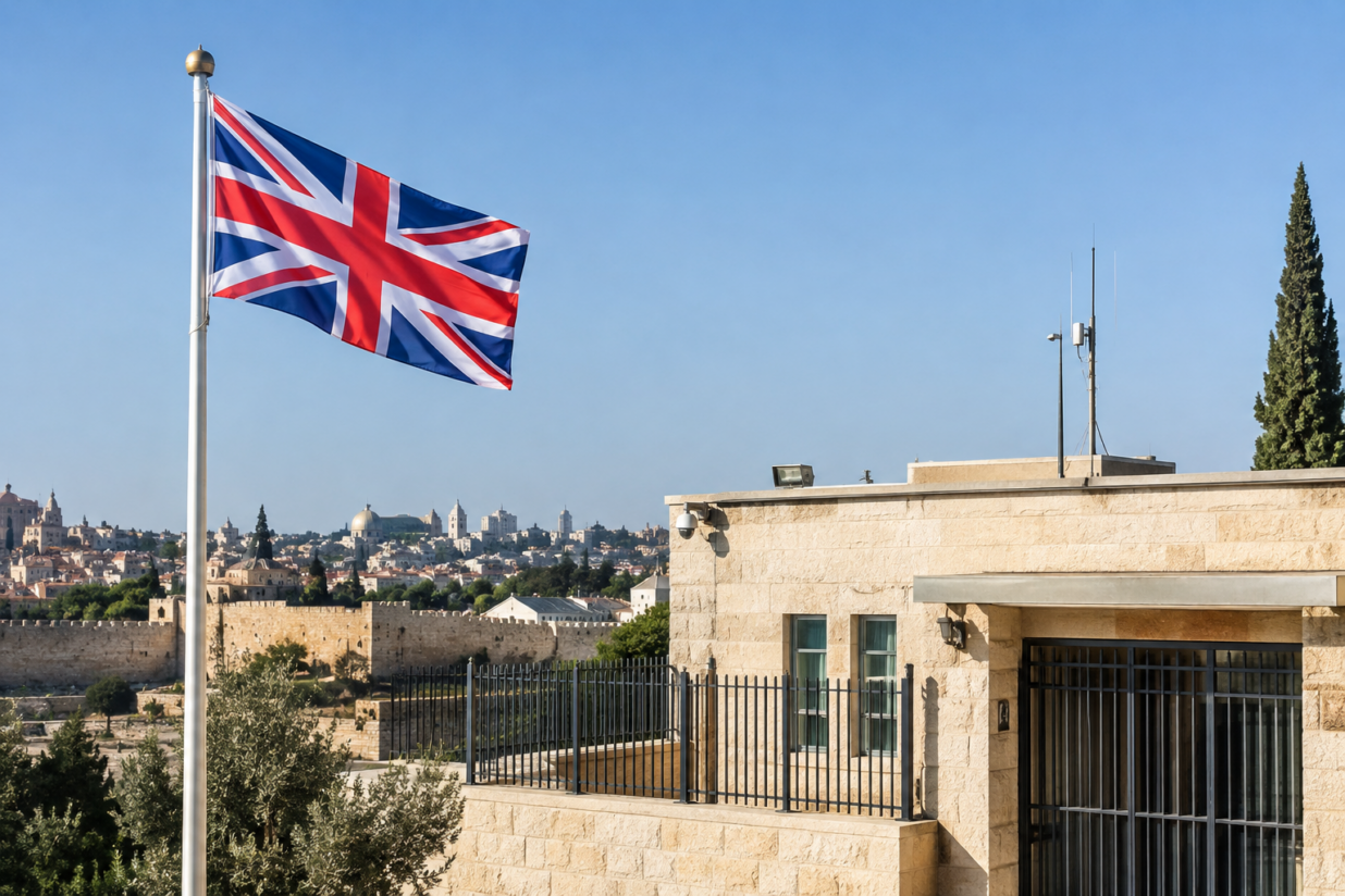 UK Consulate in Jerusalem to Remain Open as Independent Mission