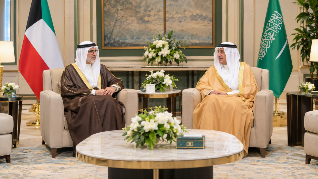 Saudi Arabia and Kuwait Discuss Energy Security and Stronger Ties