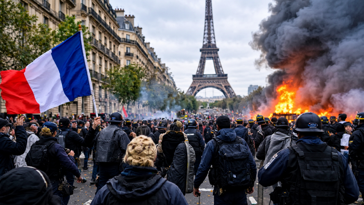 France Protests : Nearly 2,400 Arrested as Violence Spreads
