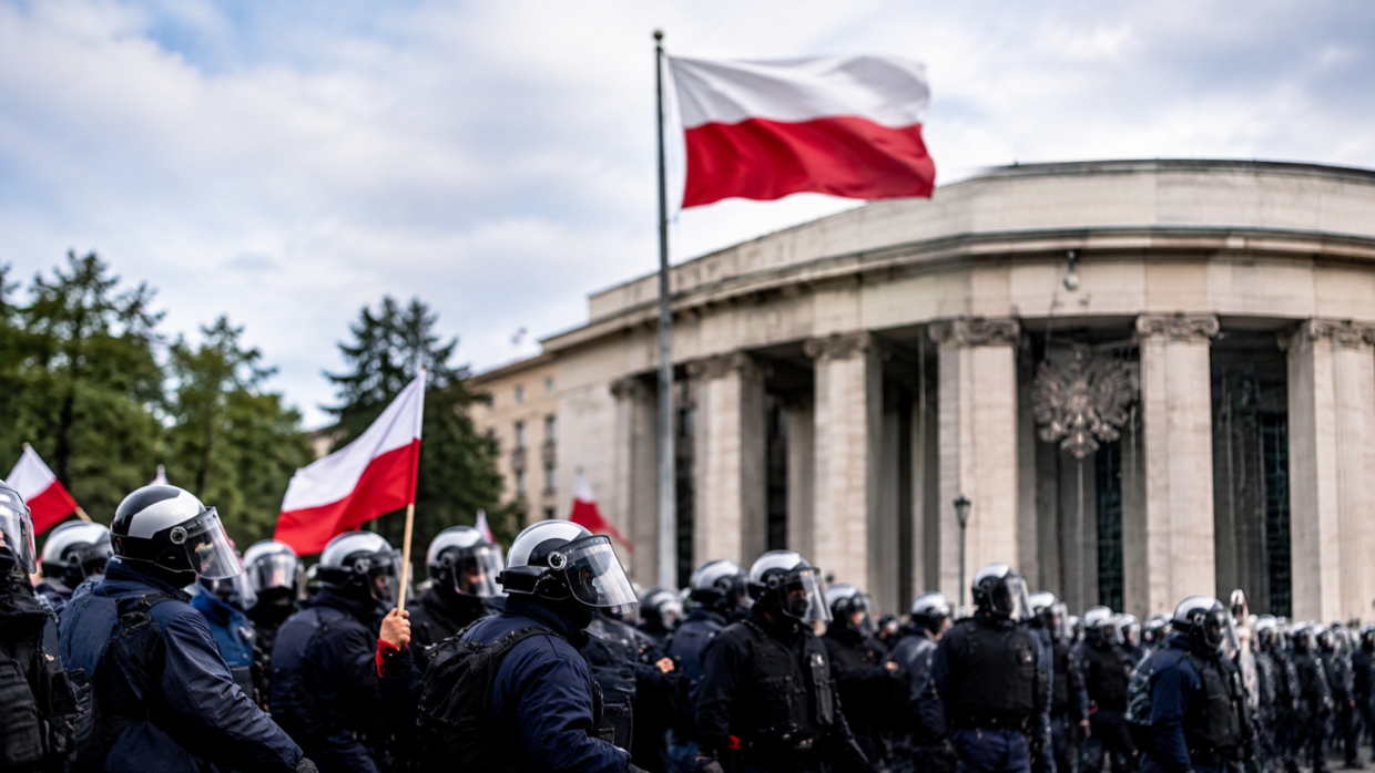 Poland Constitutional Court Row Sparks Protests, Three Detained