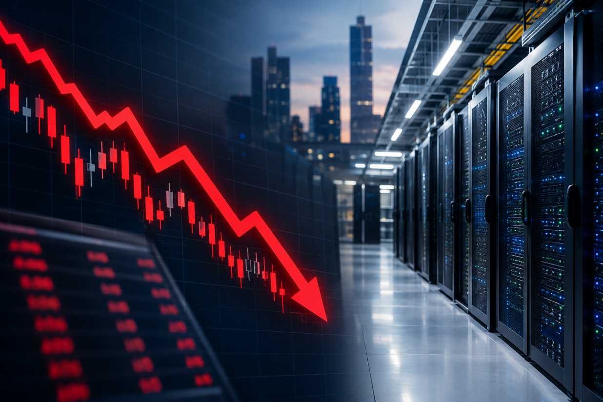 NextDC Shares Crash 44% as AI Data Centre Revenue Faces Delays