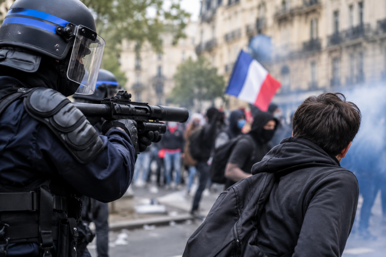 France Student Protests Spark Calls to Ban Rubber Bullets