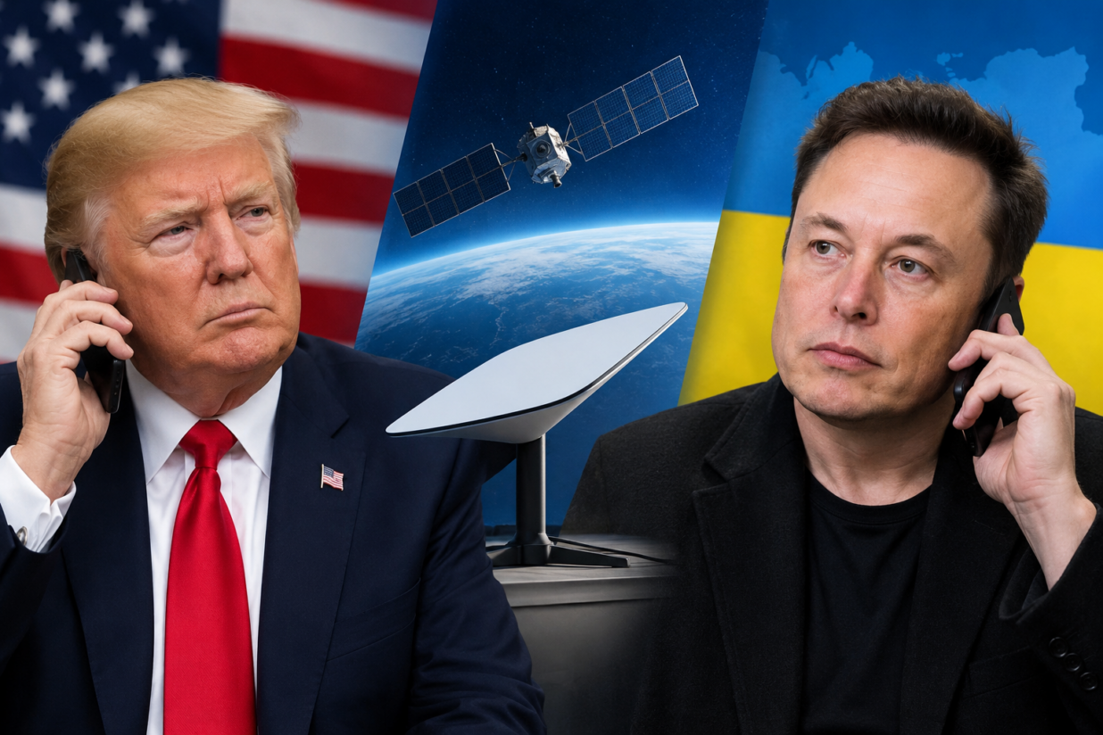 Trump Seeks to Ease Ukraine Starlink Limits After Musk Call